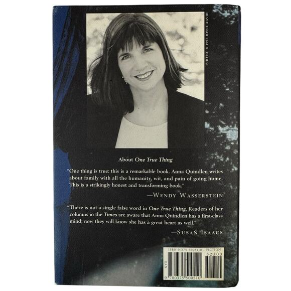 Black and Blue by Anna Quindlen (Hardcover) - Picture 2 of 8